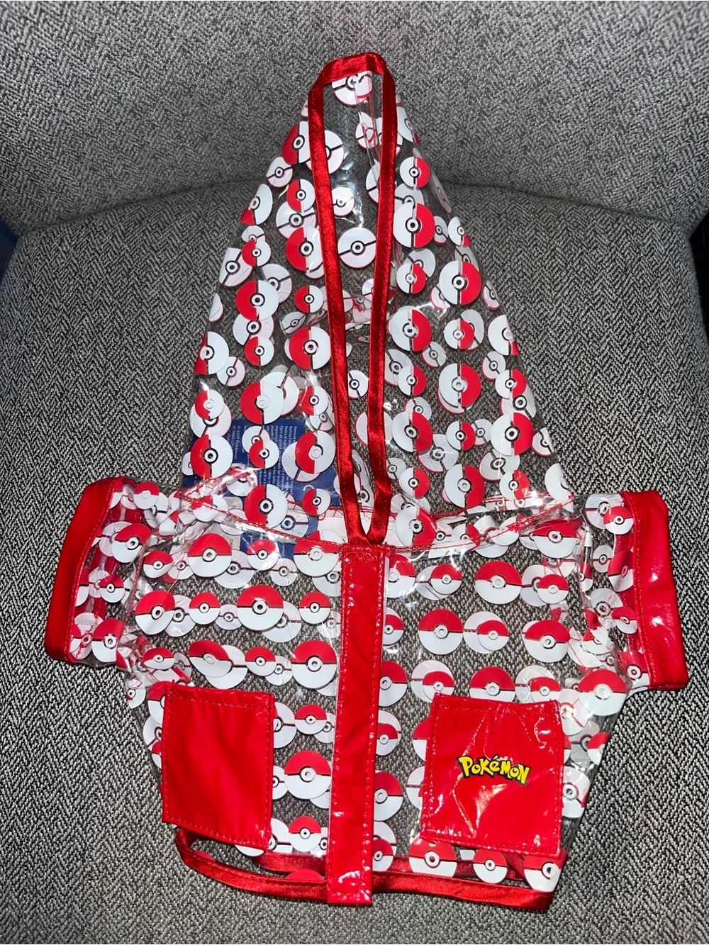 NWT Build-a-Bear Pokémon Squirtle Rain Coat Pokemon Build A Bear Jacket RARE HTF